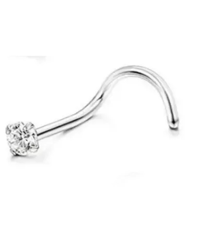 CHISPA ORO BLANCO CON DIAMANTE
