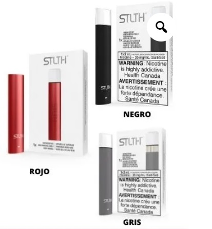 KIT STLTH VAPER METALIZADO