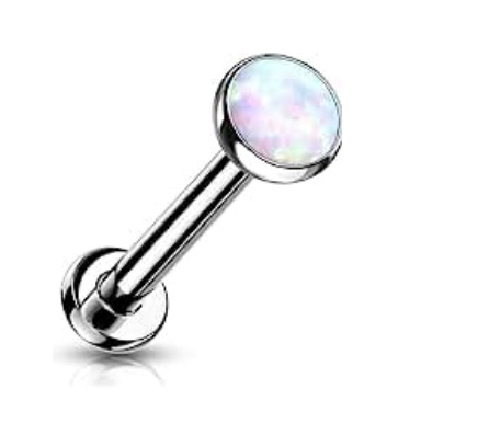 LABRET OPALO TITANIO